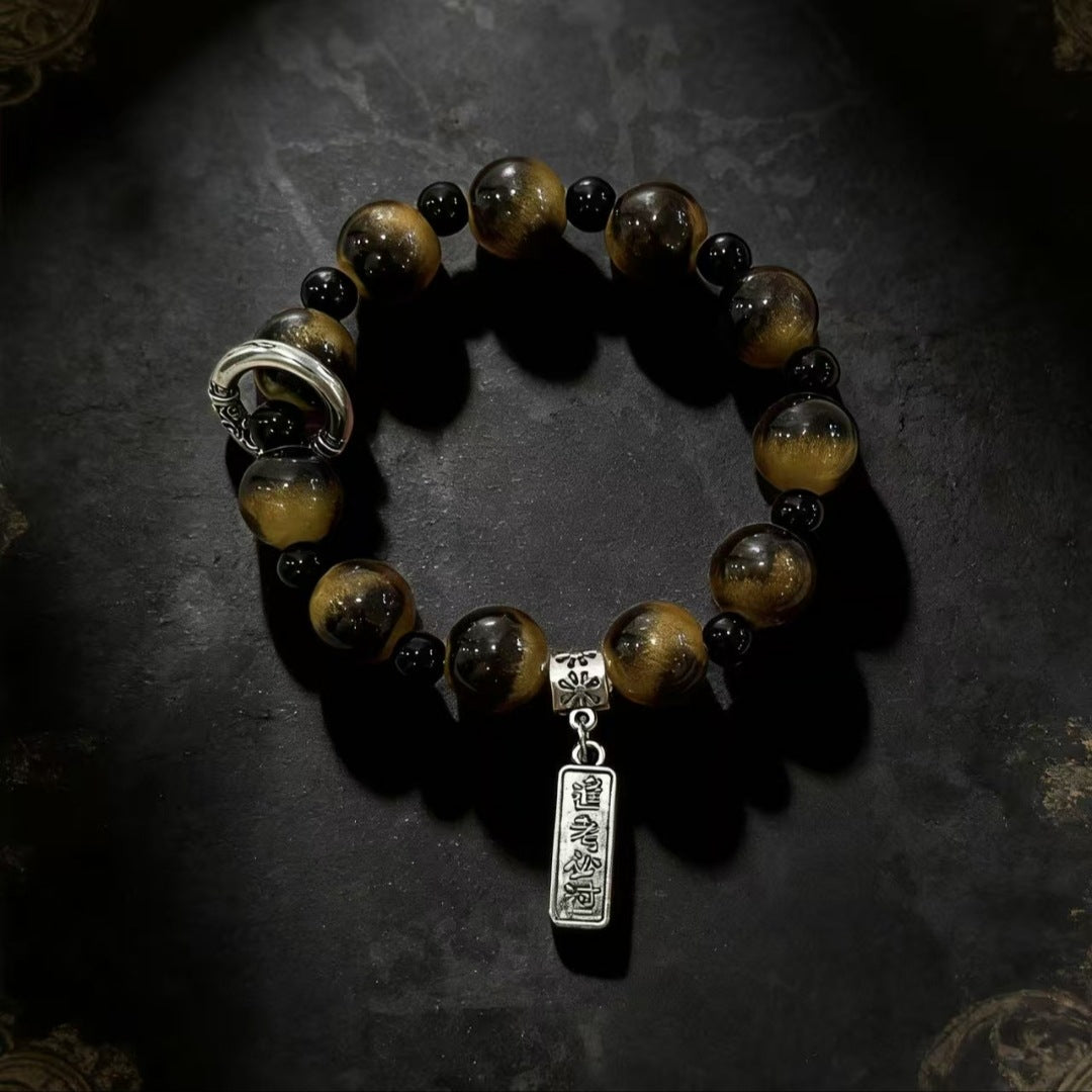 Men's Money Drawing Luck Changing For Boyfriend Bracelet - Tiger Eye Pass Every Exam Bracelet MegaBDM