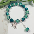 Fantasy Flower Glazed Female Gradient Contrast Bracelet - Bd22 Wizard of Oz Butterfly Bracelet MegaBDM