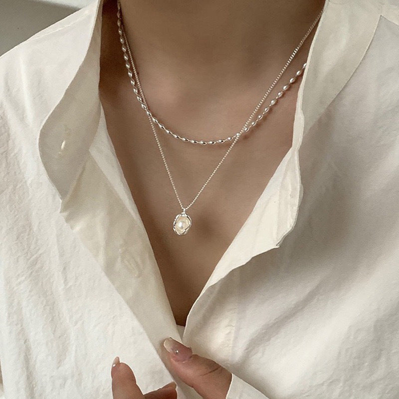 Pearl Female Light Luxury Temperament High-grade Necklaces - MY35649 MegaBDM
