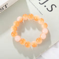 Simple Pliable Temperament Plate Finished Gift Bracelets - Orange [12mm Bracelet]] MegaBDM