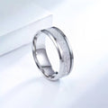 Men's Steel Meteorite Inlaid Gold Foil Light Luxury Fashion Ring - a2 / No. 7 MegaBDM