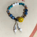 Artistic Handmade Ceramic Single Circle Ethnic Bracelet - C80 MegaBDM