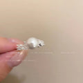 Women's Bow Tie Fashion Elegant Graceful Index Finger Light Luxury Minority Ring - Pearl Zircon Ring MegaBDM