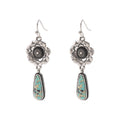 Artistic Carved Antique Sier Bohemian Ethnic Style Earrings - Style 2 MegaBDM