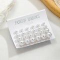 Charming Women's Pearl For Korean Style Earrings - White MegaBDM