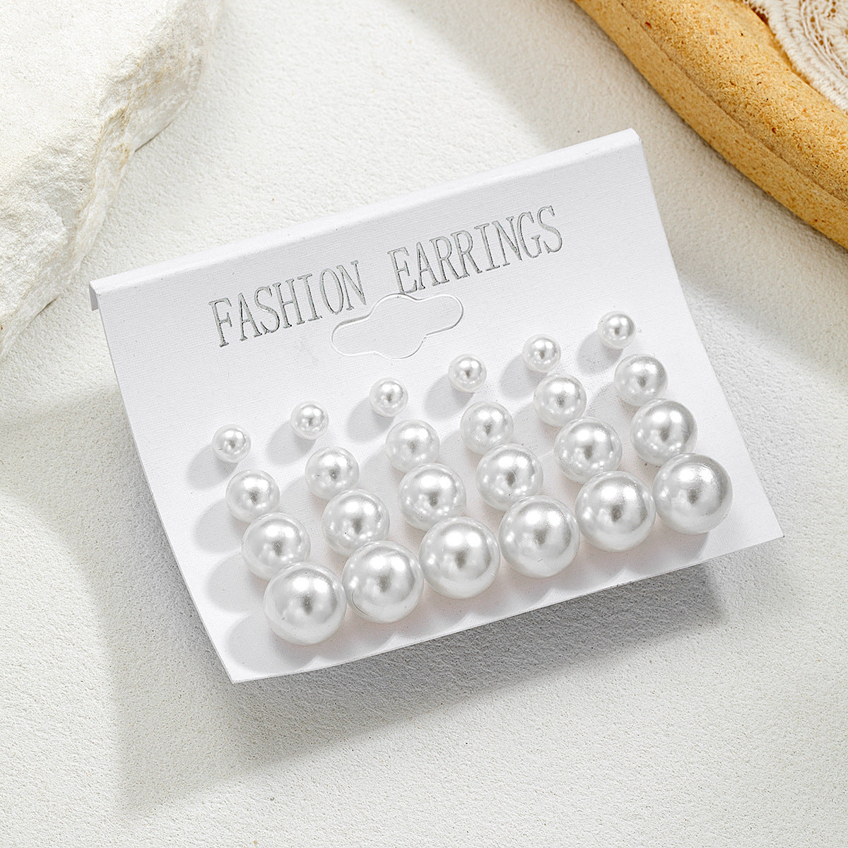 Charming Women's Pearl For Korean Style Earrings - White MegaBDM
