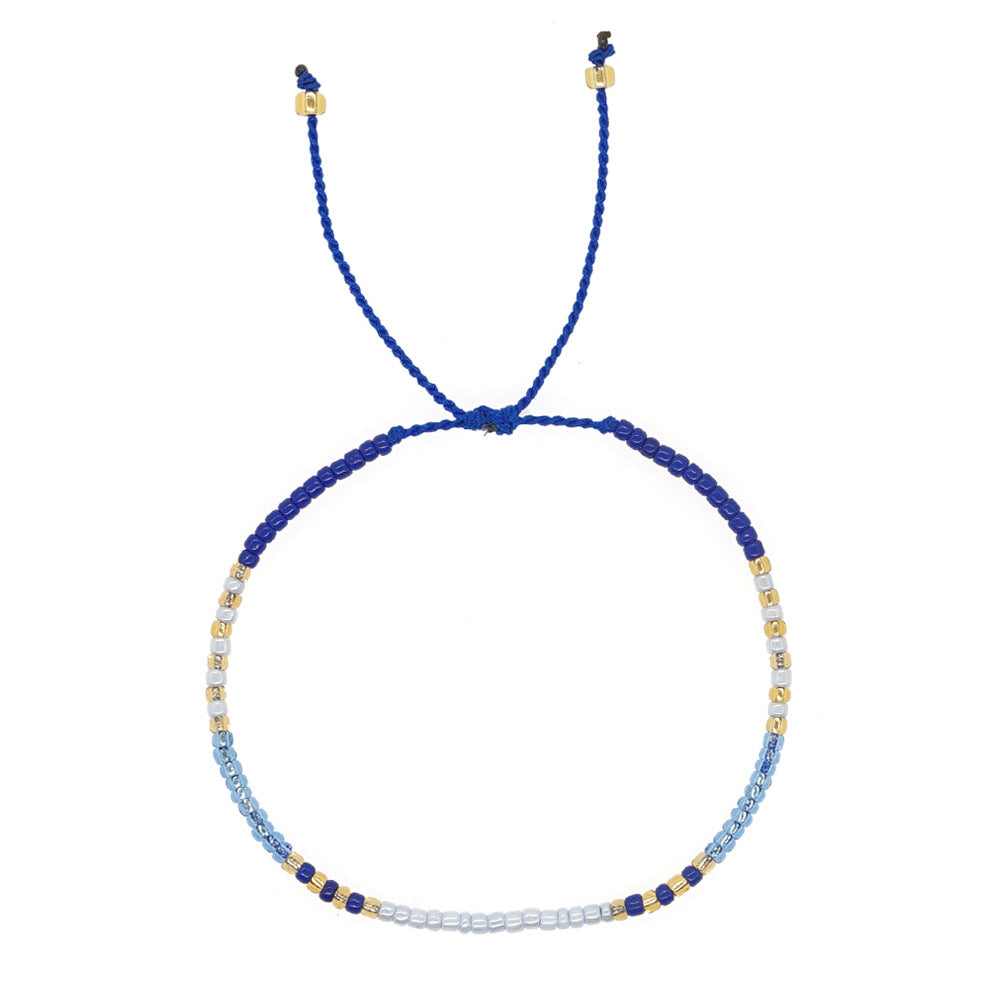 Women's Niche Minimalist Design Bohemian Style Colorful Bracelets - MG-B23081102A MegaBDM