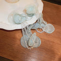Women's Flower Shell Tassel Light Luxury High-grade Earrings - 20# Silver Needle-Green Flower Tassel MegaBDM
