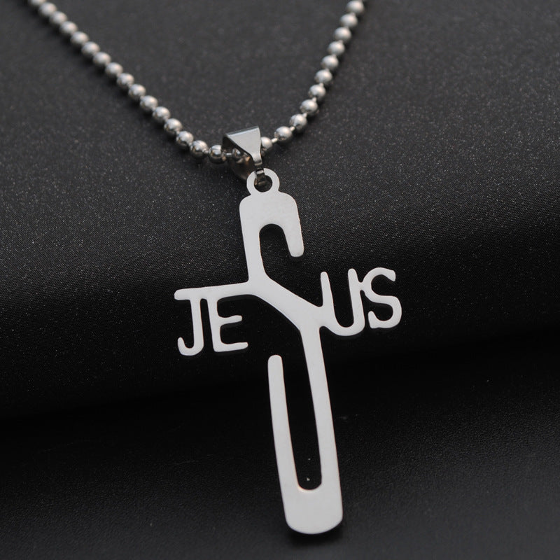 Men's Stainless Korean Style Long Fashion Sweater Pendants - SQ-073 / Pendant without Chain MegaBDM
