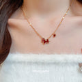 Oil Metal Pony Chinese Style Light Luxury Minority Clavicle Chain Necklace MegaBDM