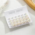 Charming Women's Pearl For Korean Style Earrings - Beige MegaBDM