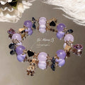 Amethyst Family Crystal Female High Sense Niche Bracelets - Daisy Star Bracelet MegaBDM