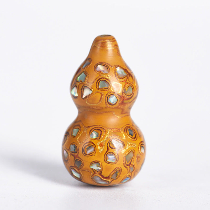Paint Small Calabash Hangings Hand Pieces Handicraft Painted Pendants - [Paste Screw] Gold Small Calabash MegaBDM