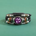 Men's Korean Element Luminous Fashion Alloy Snap Button Bracelet - Luminous Lei-Type a MegaBDM