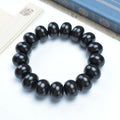Men's Abacus Beads Night Moonstone Jade Sandalwood Bracelet - Purple Sandalwood 18mm / Standard MegaBDM