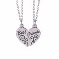 Friend Metal Stitching Love Peach Heart Necklace - A1186 MegaBDM