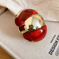 Acrylic Beaded Pearl Vintage Ethnic Style Affordable Bracelets - 76# Bracelet-Red MegaBDM