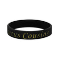 Star Concave Thickened Silicone Kobe James Basketball Bracelet - Kaoxi-Black MegaBDM