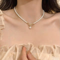Pearl Female Light Luxury Temperament High-grade Necklaces - MY35659 MegaBDM