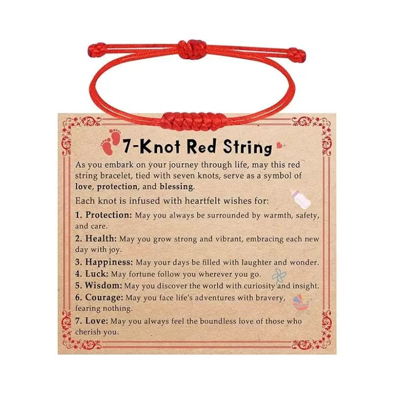 Lucky Red Rope Handmade Cross Woven Bracelets MegaBDM