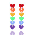 Rainbow Series Fashion Colorful Pin Chain Earrings - No. 2 MegaBDM
