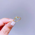 Light Luxury Minority Design Colorful Gemstone Rings - L12R4120 MegaBDM