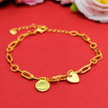 Women's Heart Lucky Symbol Design Simple Commute Bracelets MegaBDM