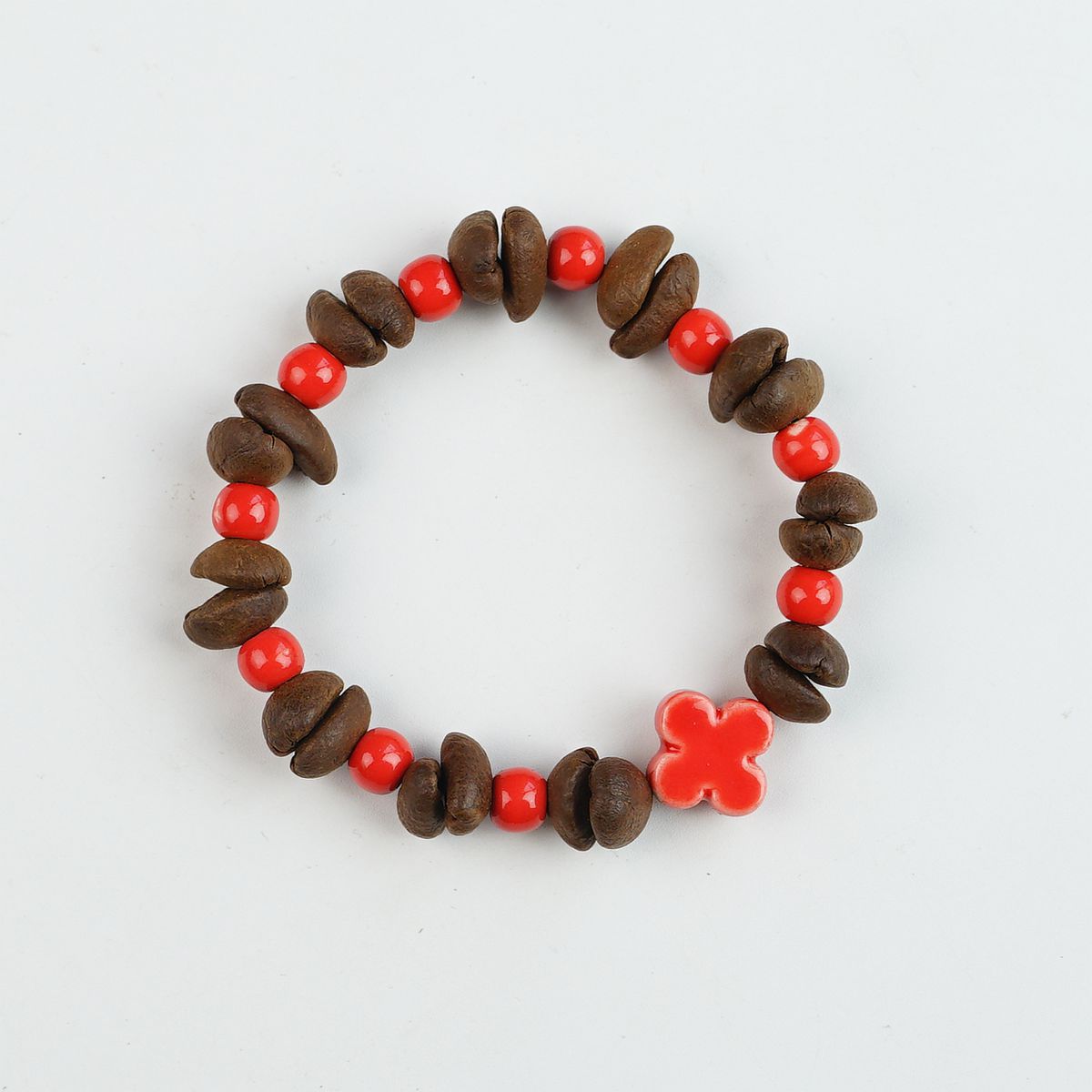 Women's Ceramic Beaded Fresh Antique Ethnic Style Simple For Summer Bracelets - 1690-08 Colorful Ropes Yuejun MegaBDM