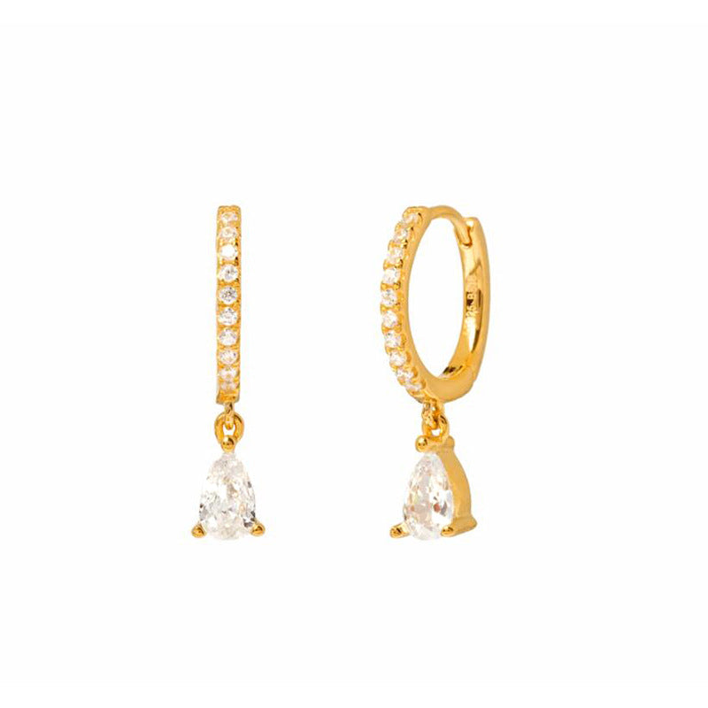 French Entry Lux Geometric Inlaid White Diamond Simple Rings - LN0052-3 MegaBDM