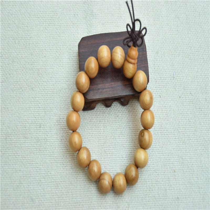 Paint Round Beads Buddha Rosary Peach Bracelets - 1.0 Painted Bracelet MegaBDM