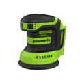 24V PowerAll Orbital Sander, Tool Only, with (3) Pieces of 80 Grit Sanding Paper MegaBDM