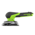 24V PowerAll Pro 5" Orbital Sander, Tool Only, with Dust Bag, Edge Guard, and (3) Pieces of 80 Grit Sanding Paper MegaBDM