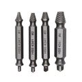 4-Piece Screw Extractor Set, #1-#4 Sizes, for Use with Impact and Drill Drivers MegaBDM