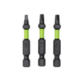 Pro 3-PC S2 2” Impact Rated Bits - Square (#2) MegaBDM