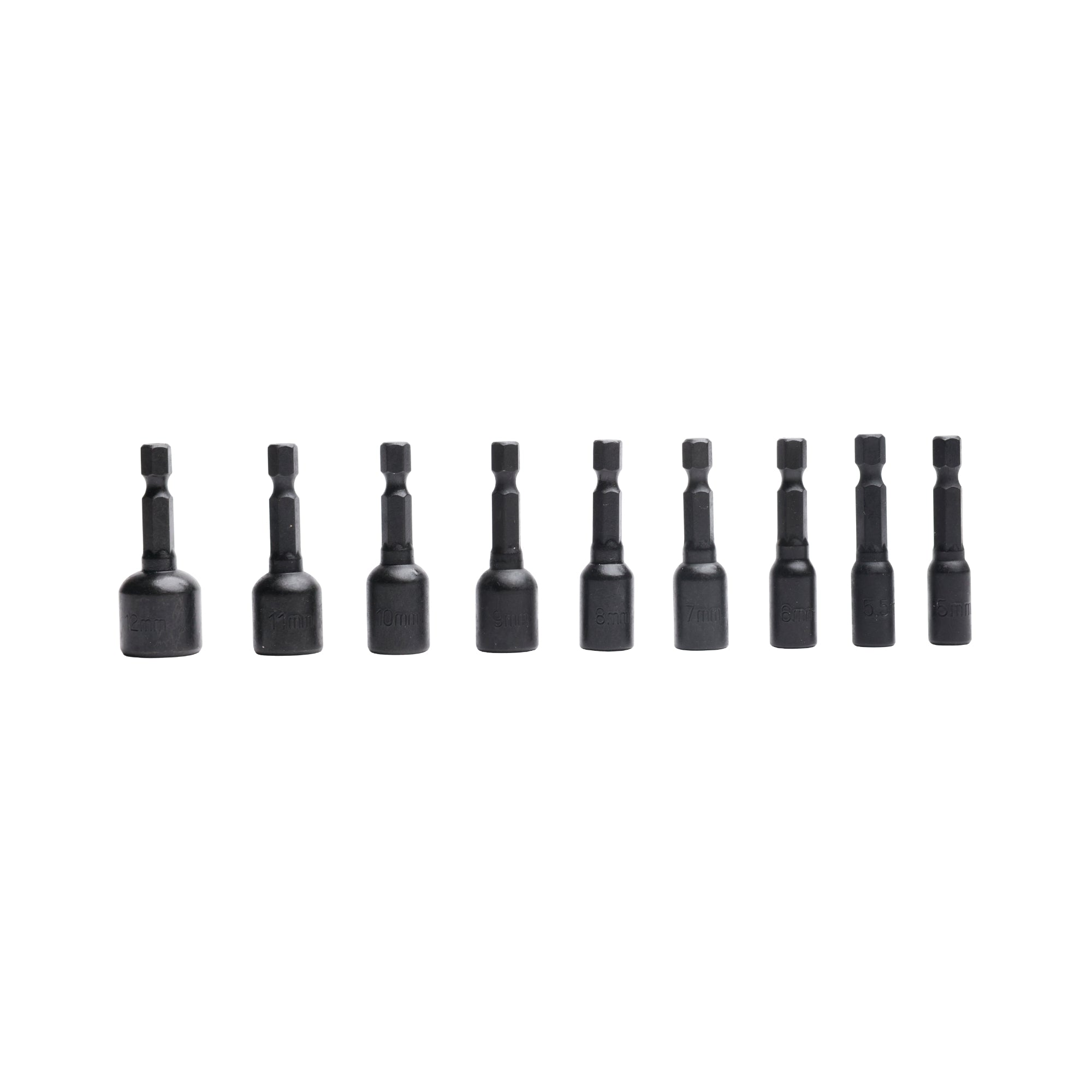 9-PC 1-3/4 in. Impact-Rated Magnetic SAE Nut Setters MegaBDM