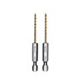 Half Ground 5/64-inch Hex Shank Titanium Drill Bit Set MegaBDM