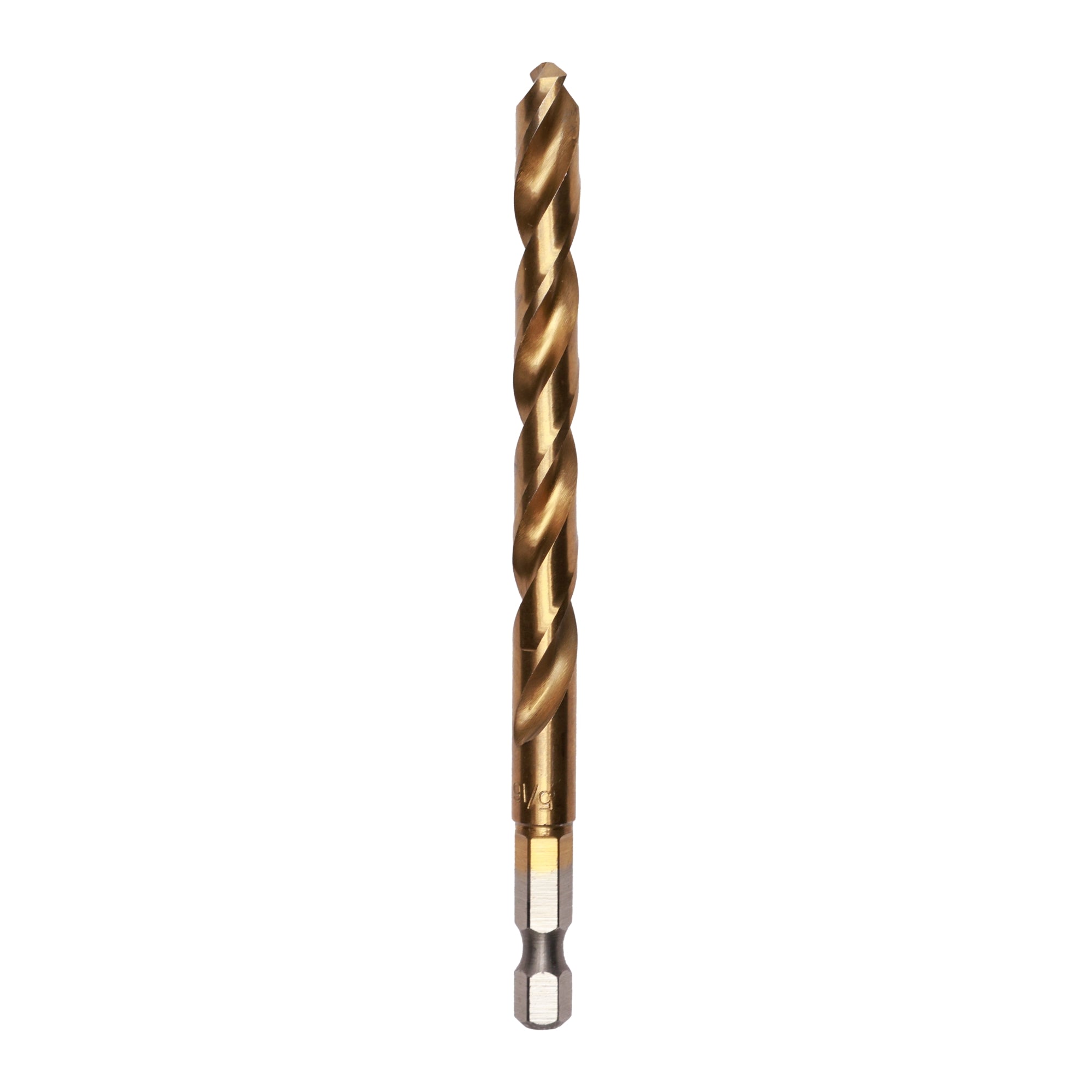 Half Ground 5/16-inch Hex Shank Titanium Drill Bit Set MegaBDM