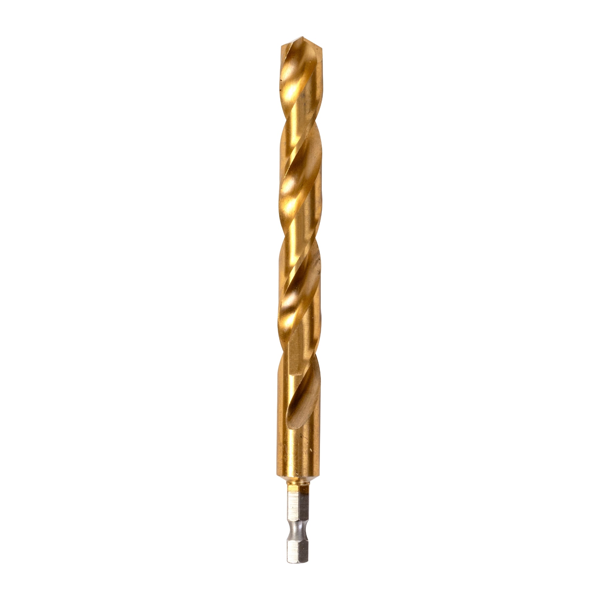 Half Ground 1/2-inch Hex Shank Titanium Drill Bit Set MegaBDM