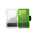 14-Piece Masonry Drill Bit Set, Sizes 1/8" to 1/2", Round Shank Insert MegaBDM