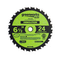Pro 24-Tooth 6-1/2" Demolition Circular Saw Blade with Construction-Grade Carbide Teeth MegaBDM