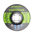 1-PC 4-1/2" Type 27 Metal Grinding Wheel 7/8" Arbor MegaBDM