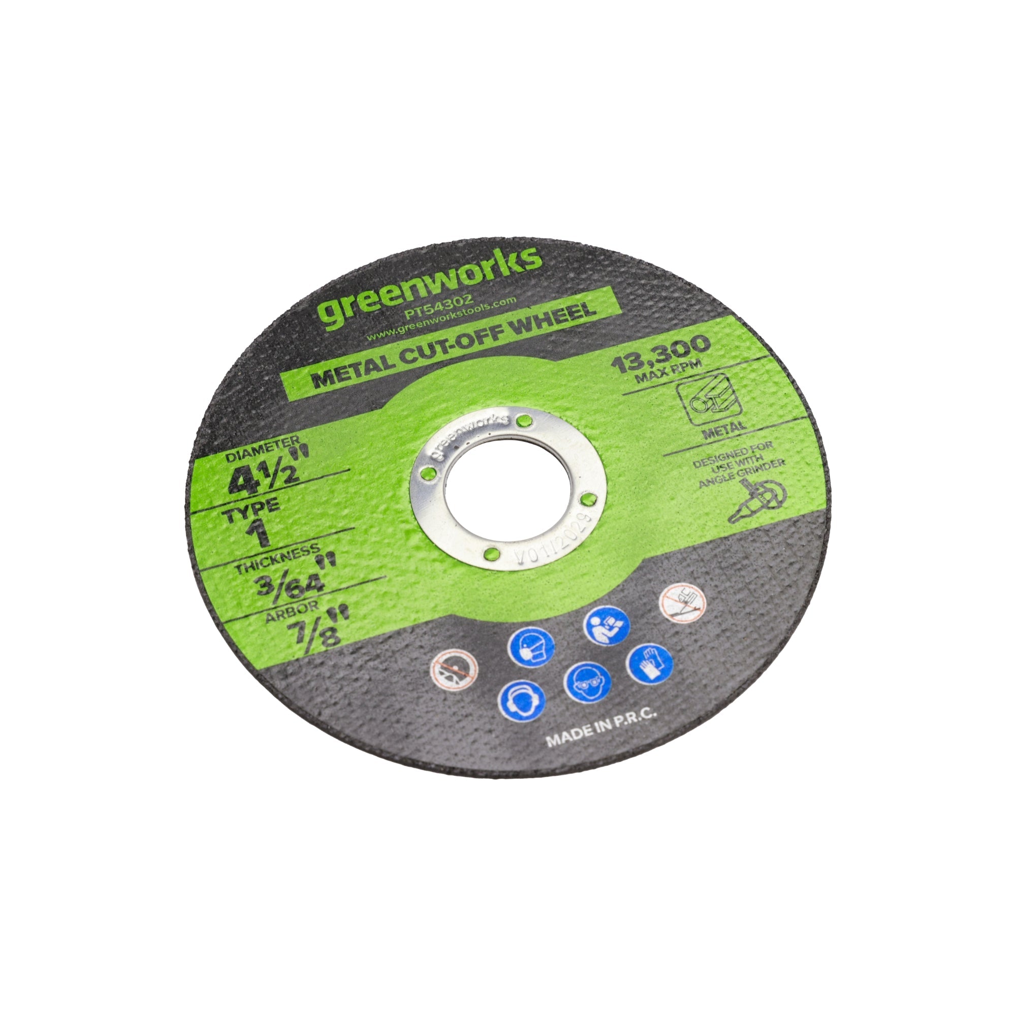 1-PC 4-1/2" Turbo-Rim Diamond Wheels, for Use With Angle Grinder, Wet or Dry, for Ceramic Tile or Masonry MegaBDM