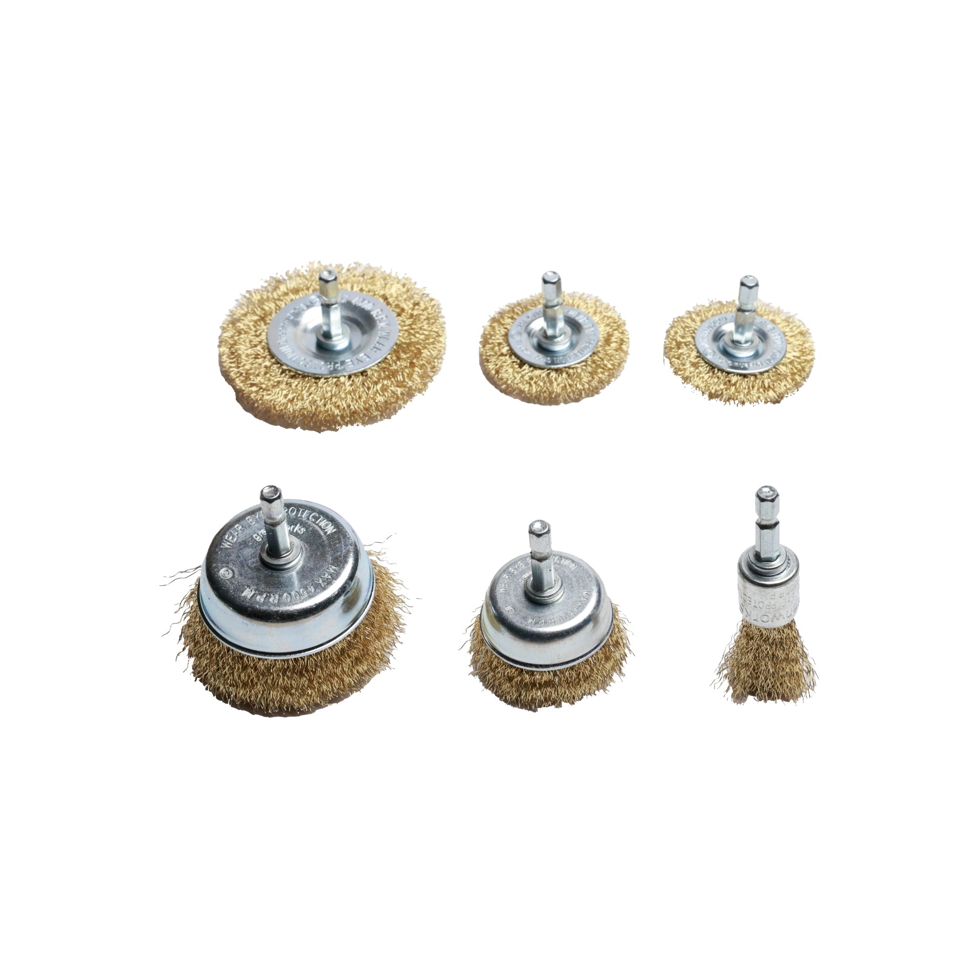 6-Piece Wire Brush Set MegaBDM