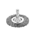 3" Coarse Wire Wheel Brush for Weld Scale, Paint, or Rust Removal and Surface Prep, for Use with Impact and Drill Drivers MegaBDM