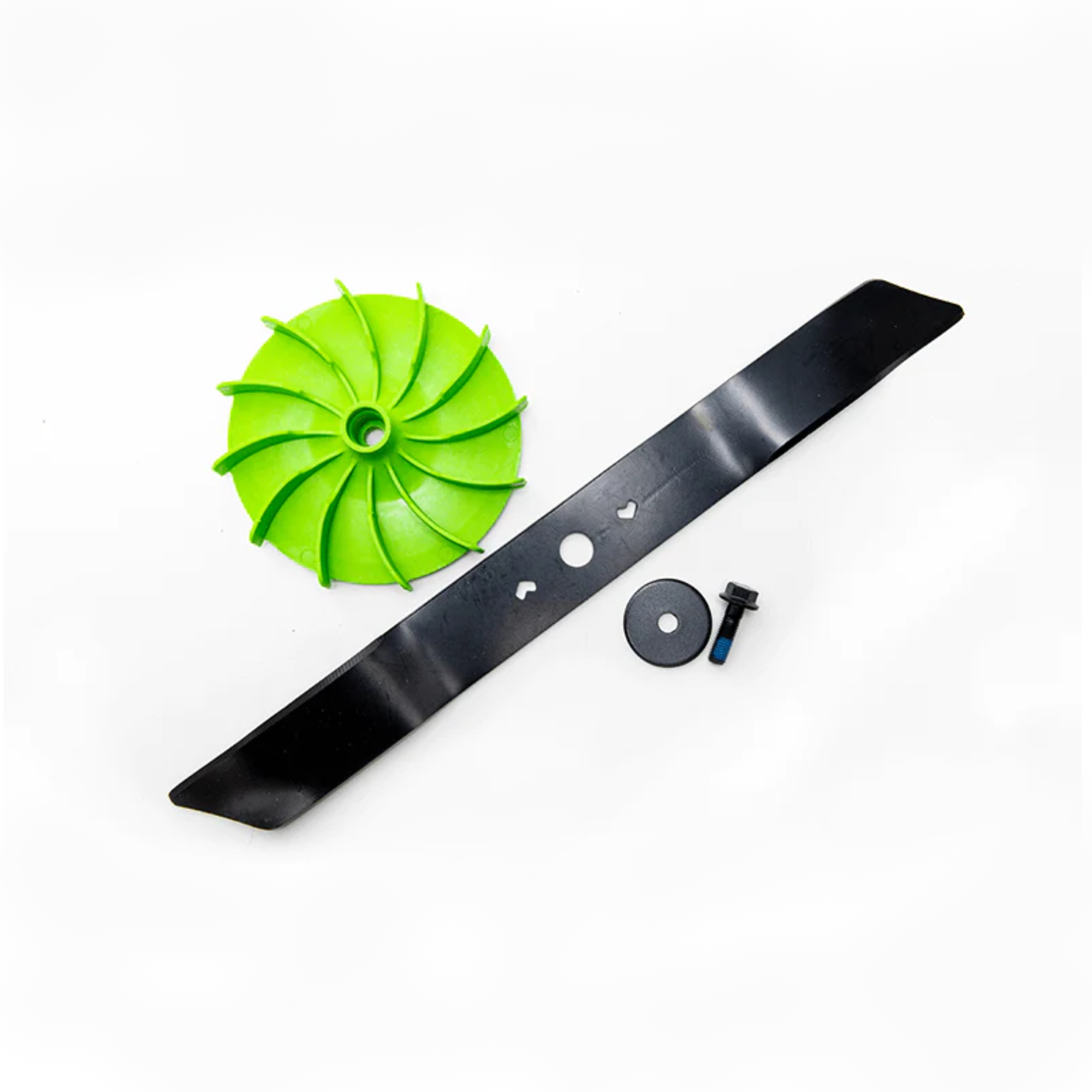 Blade Assembly Kit for Select 21" Greenworks Lawn Mowers MegaBDM