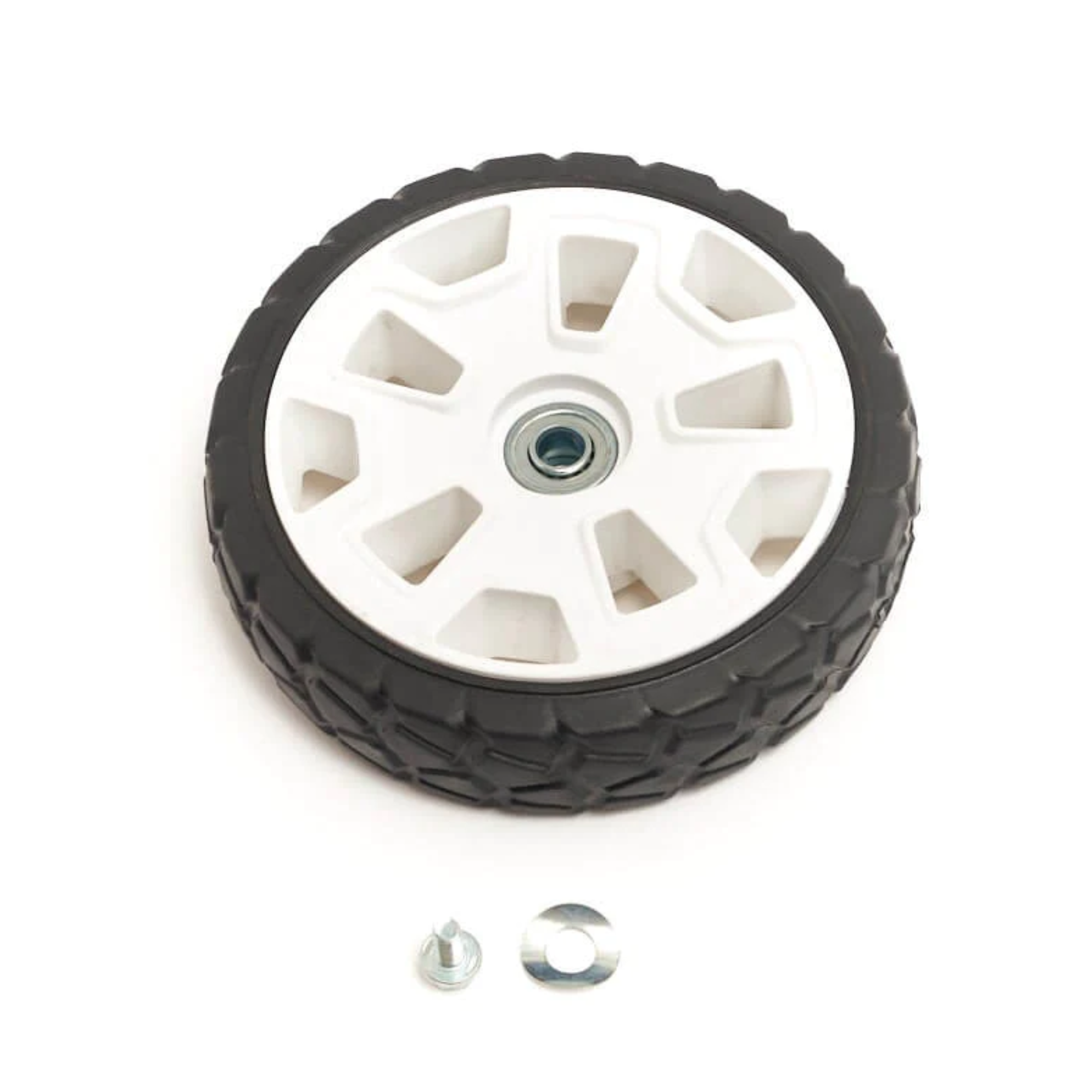 8" Right Wheel Hub (White) MegaBDM