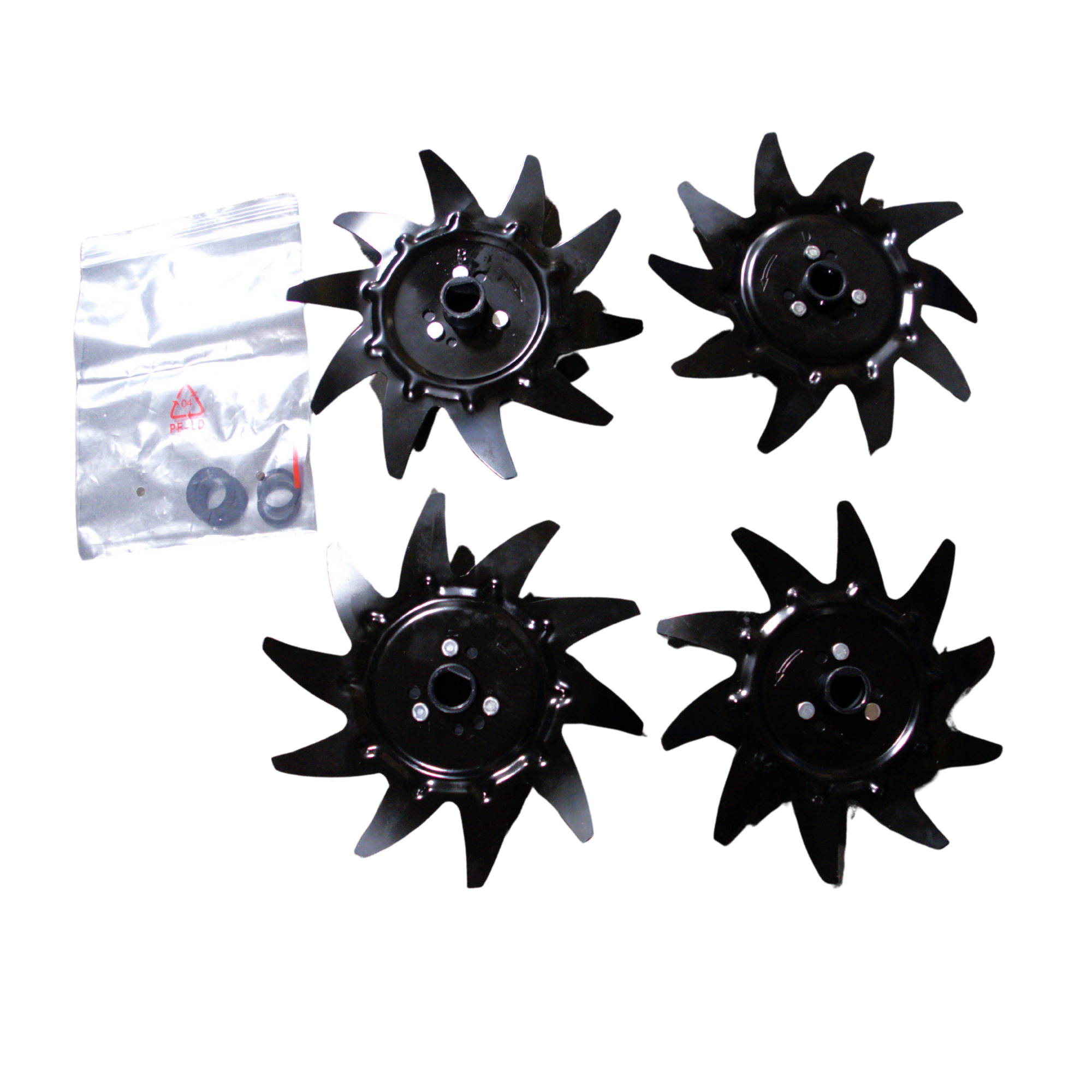 8" Replacement Cultivator / Tiller Tines (4 Pack) R0201824-00 MegaBDM