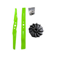 22" Dual Blade Mower Assembly (2 Blades Included) MegaBDM