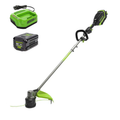 RENEWED 80V 17" Brushless String Trimmer: 2.0 Ah Battery and Charger MegaBDM