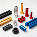 China Custom CNC Processing Lathe Turning Anodized Aluminum CNC Machining Parts